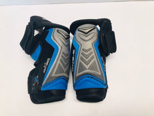 Hockey Elbow Pads Men's Size Small Bauer Supreme One.8 Blue Black Excellent