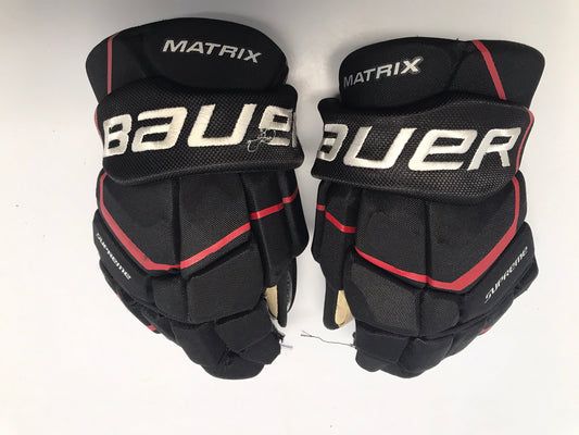 Hockey Gloves Men's Senior 13 inch Bauer Supreme Matrix 2 pc Thumb Outstanding Qualiy Like New