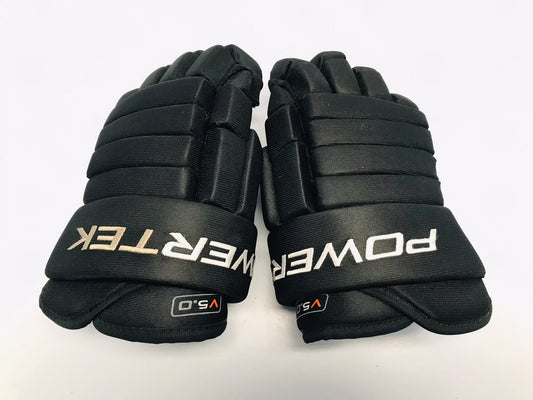 Hockey Gloves Men's Size 13 inch PowerTek Black Like New