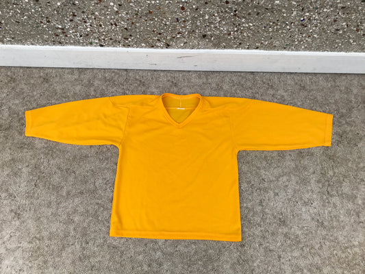 Hockey Jersey Child Size 8 Junior Golden Like New