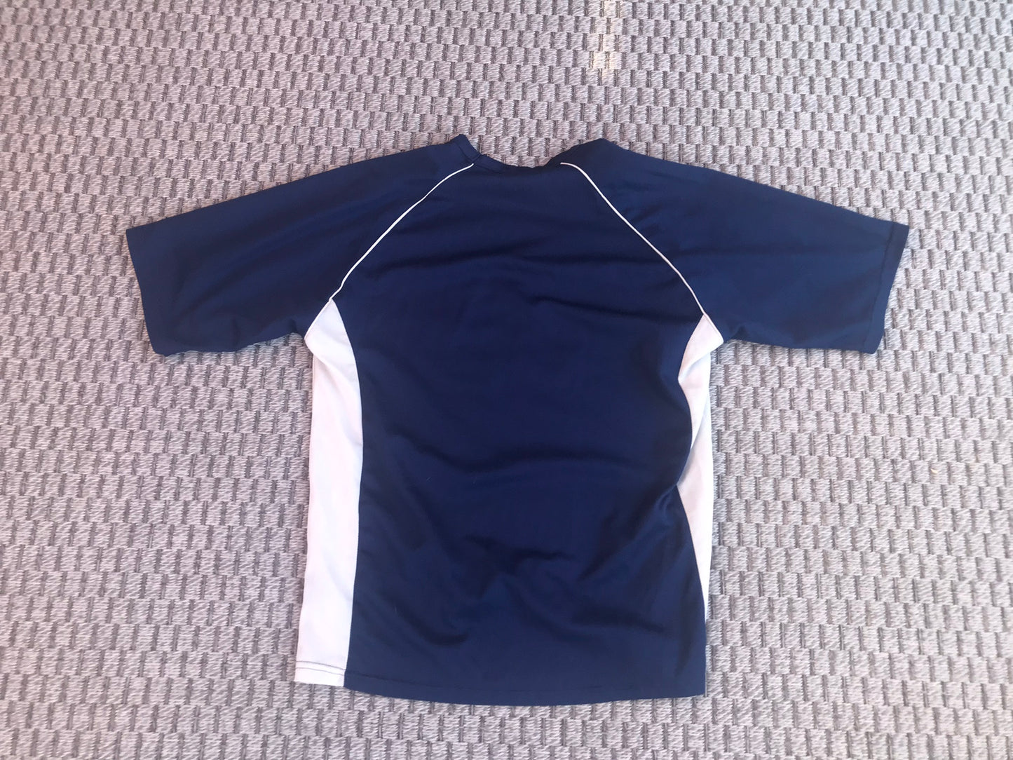 Hockey Jersey Men's Sizew X Large RARE Fan Shirt Vancouver Canucks Molson Canadian Sponsor Excellent