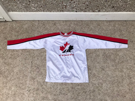Hockey Jersey Size Junior X-Large 14-16 Team Canada White Red