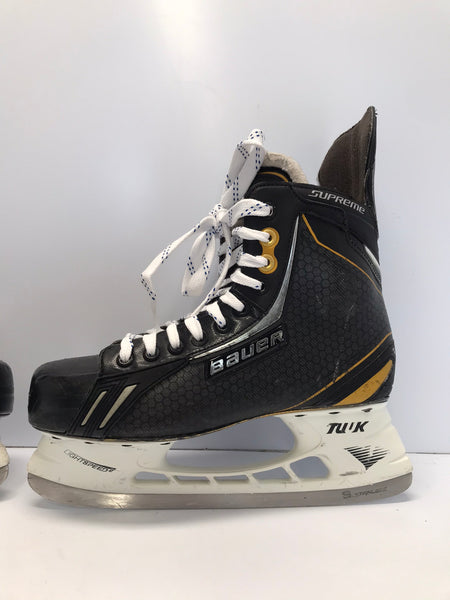 Hockey Skates Men's Size 10.5 Shoe9 Skate Size Bauer Supreme One .4 Excellent