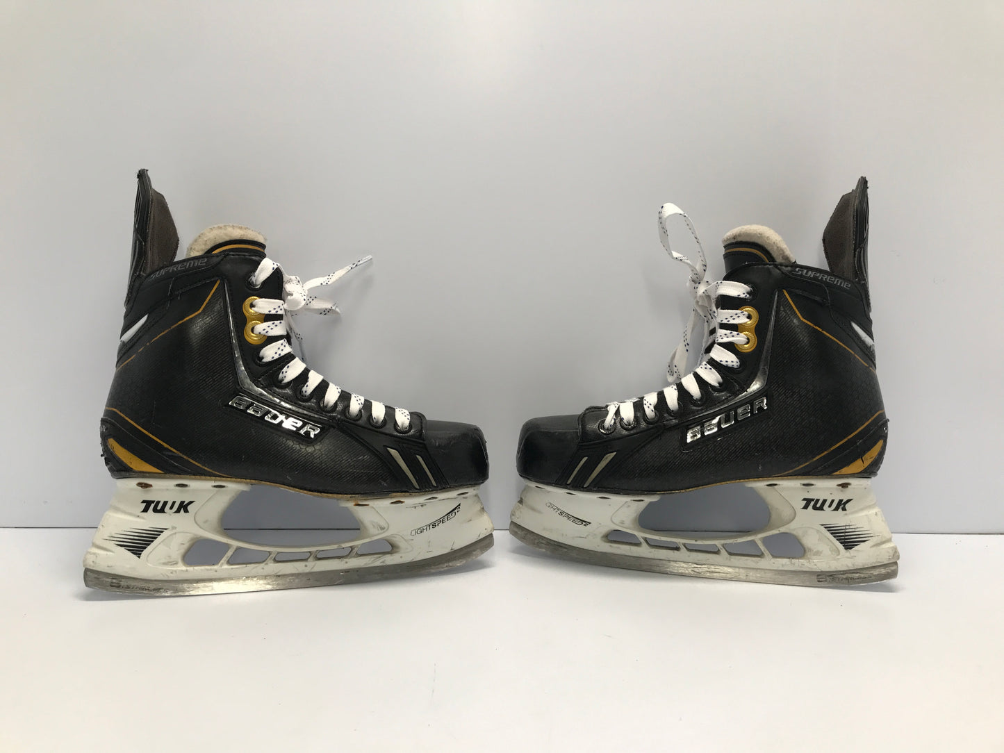 Hockey Skates Men's Senior Size 7.5 Shoe Size 6 Bauer Supreme One .7 Outstanding Quality