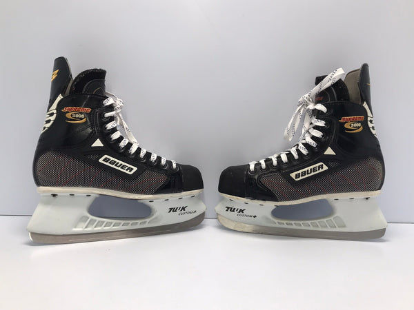 Hockey Skates Men's Shoe Size 7 Bauer Supreme 3000 Excellent