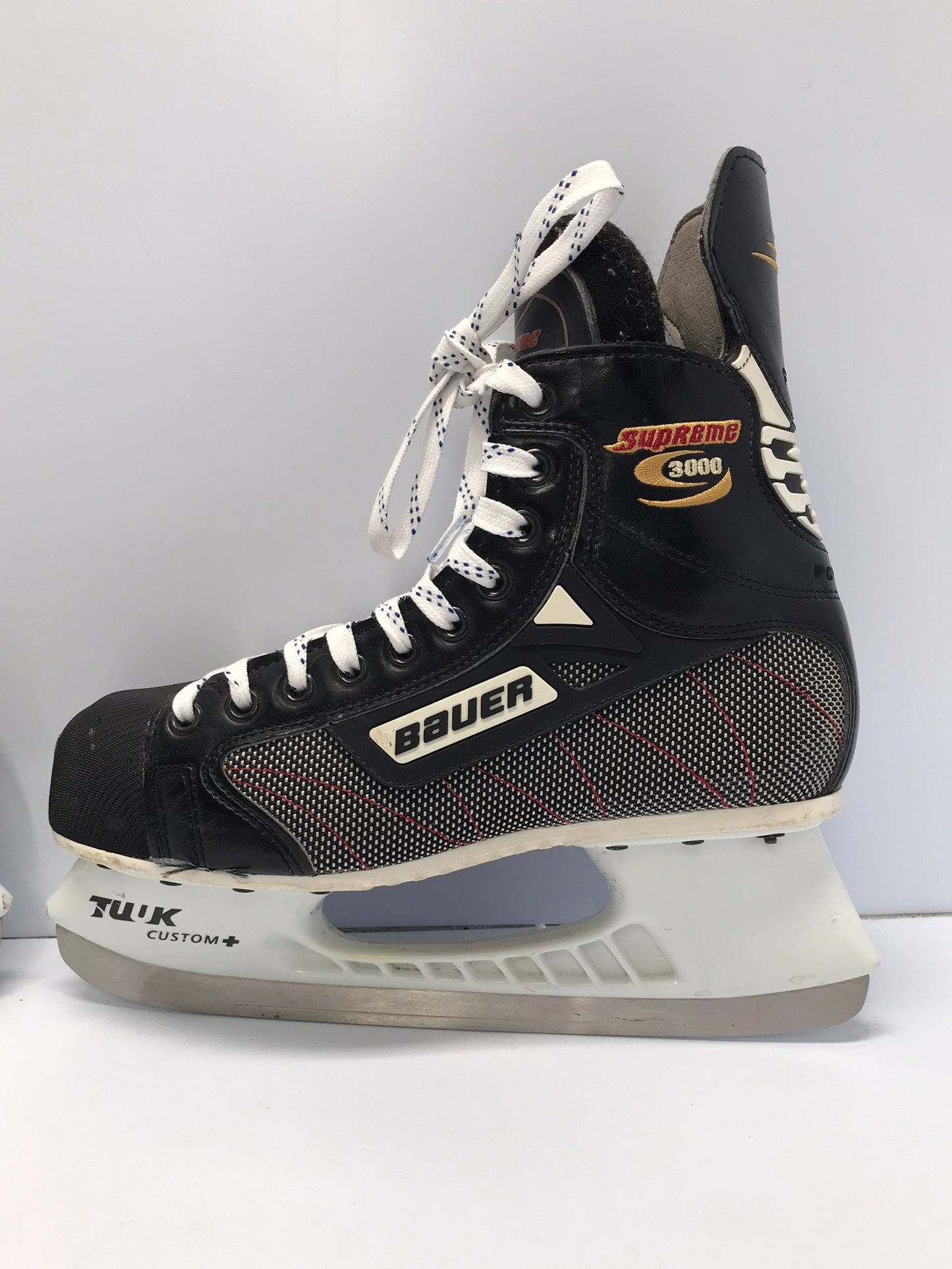 Hockey Skates Men's Shoe Size 7 Skate Size 6 Bauer Supreme 3000 Excellent