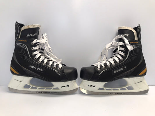 Hockey Skates Men's Size 10.5 Shoe 9 Skate Size Bauer Supreme Like New