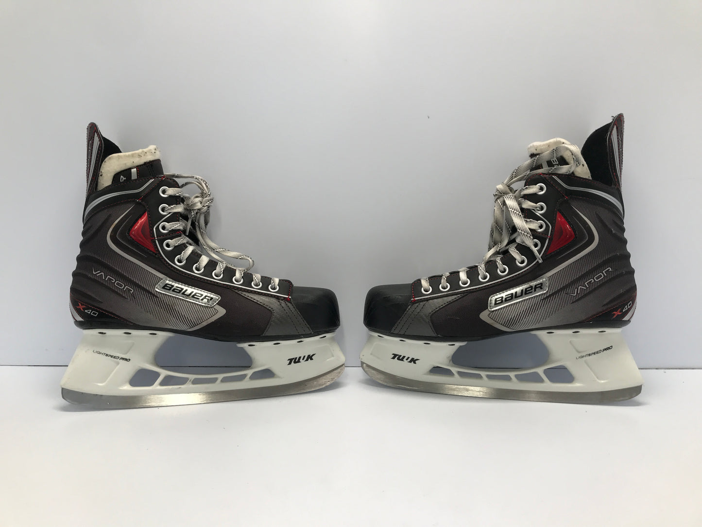 Hockey Skates Men's Size 11.5 Shoe 10 Skate Size Bauer Vapor Excellent Like New