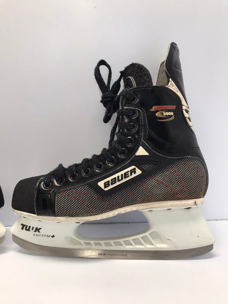 Hockey Skates Men's Size 8 Shoe 6.5 Skate Size Bauer Supreme 3000