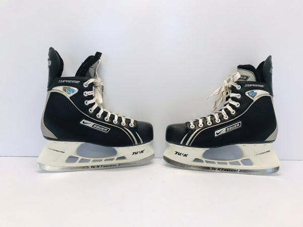 Hockey Skates Men's Size 9.5 Shoe 8 Skate Size Bauer Supreme Pro Like New Outstanding Quality