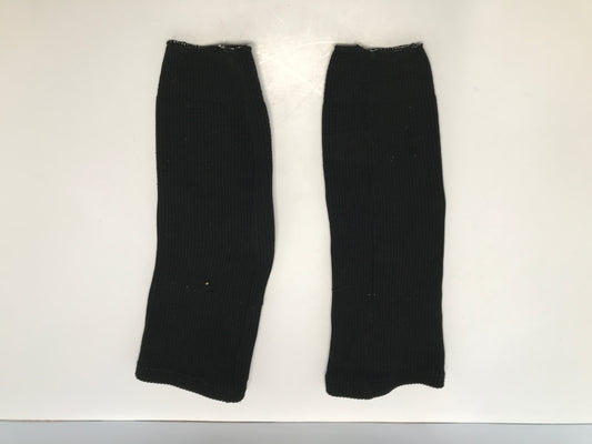 Hockey Socks Child Size Youth 18in 4-8 Years Black Excellent