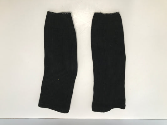 Hockey Socks Child Size Youth 18in 4-8 Years Black Excellent