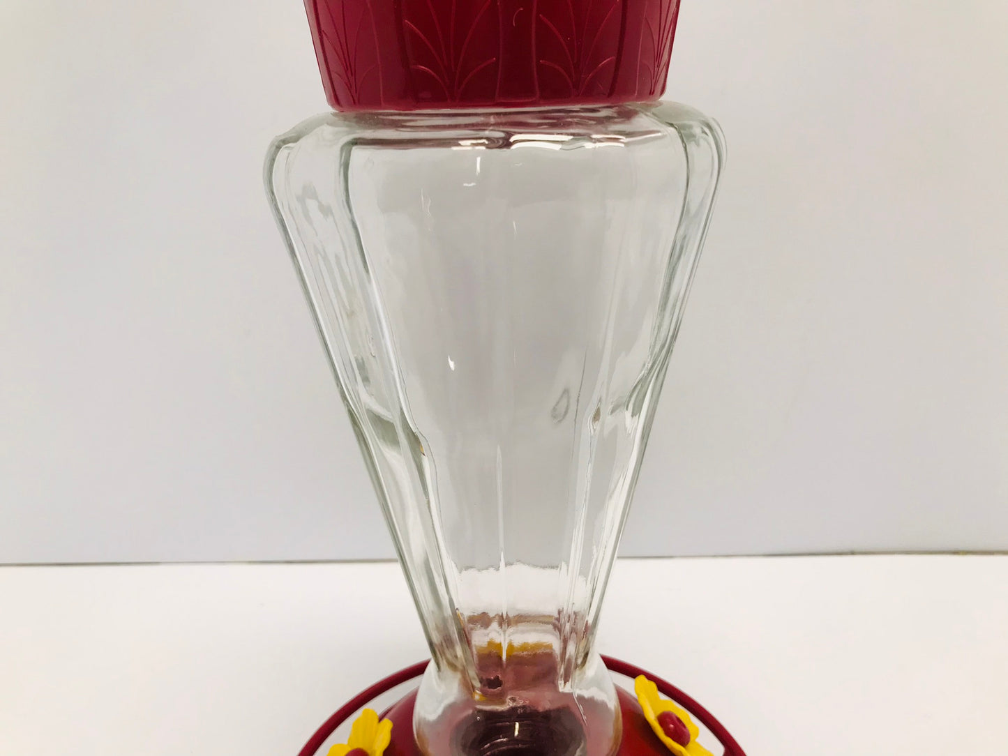 Hummingbird Feeder X Large Size Glass Base Like New