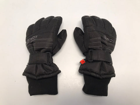 Winter Gloves and Mitts Child Size 6-8 Kombi Black New Demo Model
