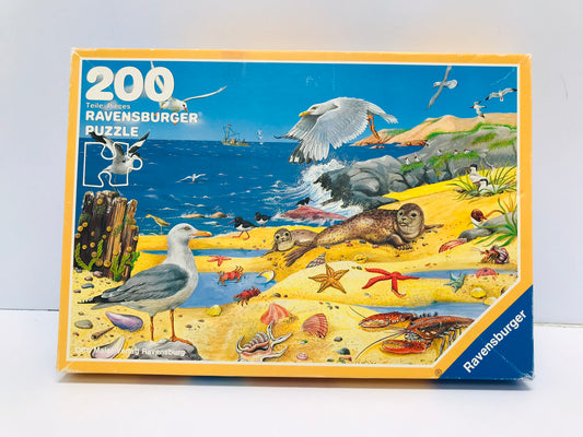 Child Jigsaw Puzzle 200 pc Ravensburger Marine Life Excellent
