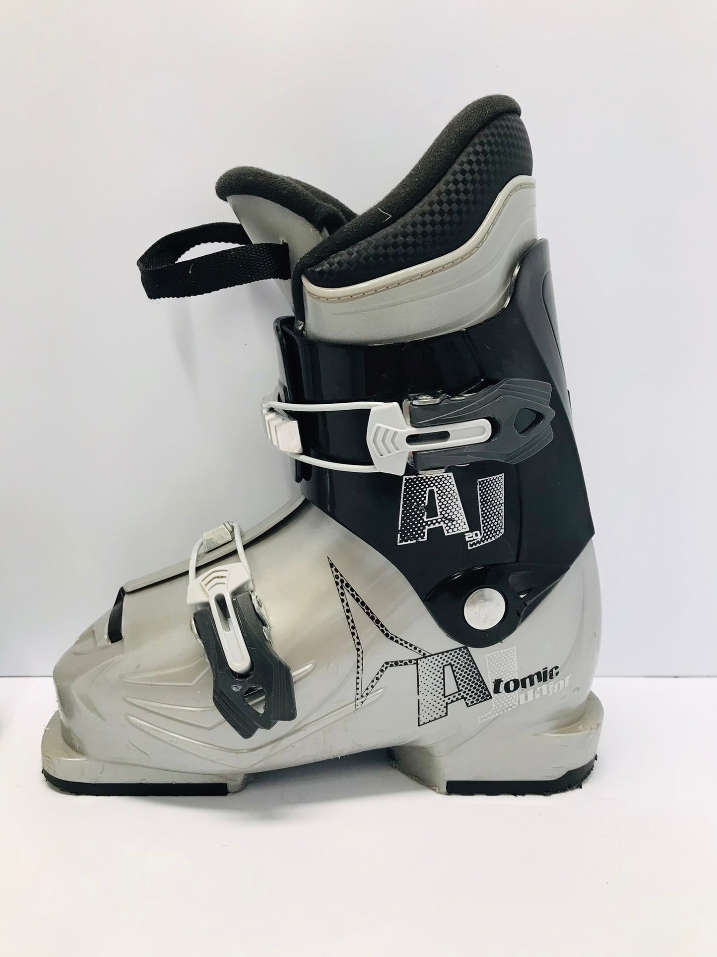 Ski Boots Mondo Size 19.0 Child Size 13 237 mm Atomic Juniors Grey Black