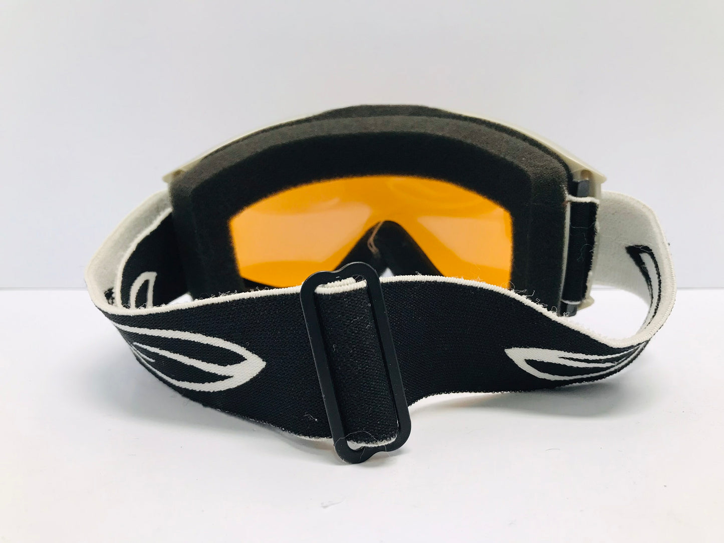 Ski Goggles Adult Size Large Smith Grey With Orange Lense