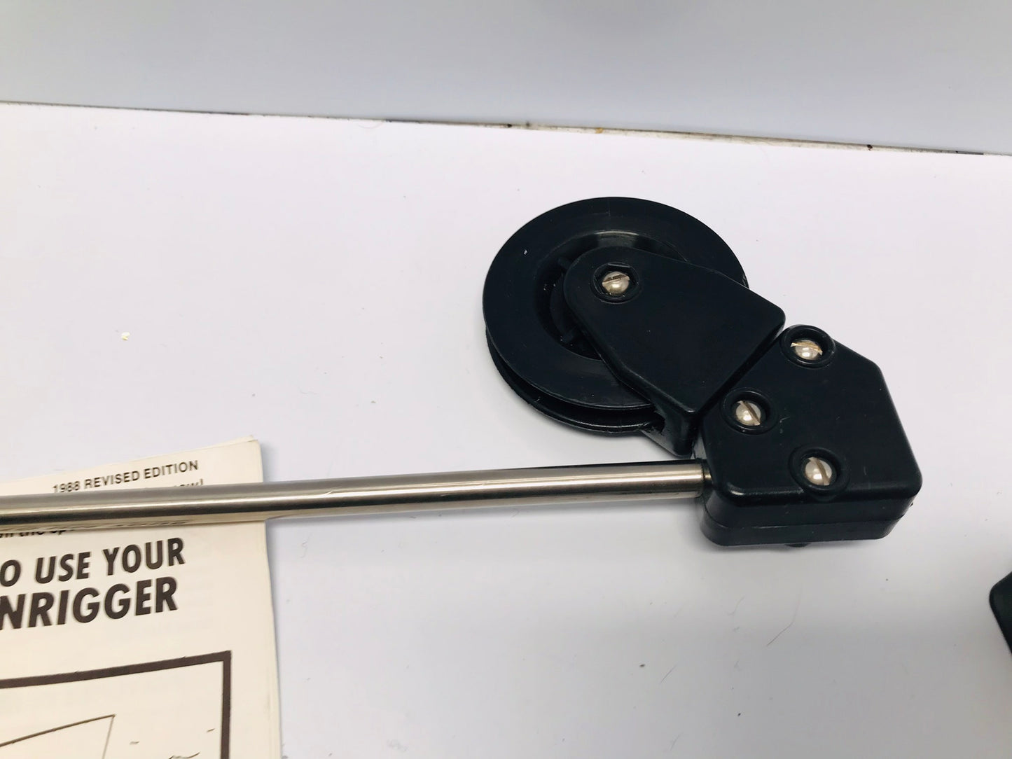 Fishing Adventure Original 1973 Scotty Saltaire Fishing Downrigger Stainless Steel Line Works Perfect Ocean or Lake Great for Kayak, Small Boat or Canoe