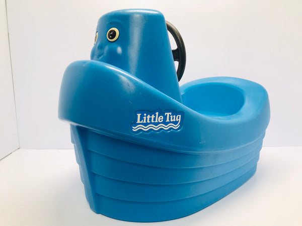Little Tikes 1980's Vintage Original Toddler Little Tug Tuggy Tug Boat Mint Condition RARE Age 1-4