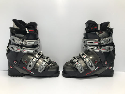 Ski Boots Mondo Size 24.5 Men's Size 6 Ladies Size 7 285 mm Nordica Grey Red