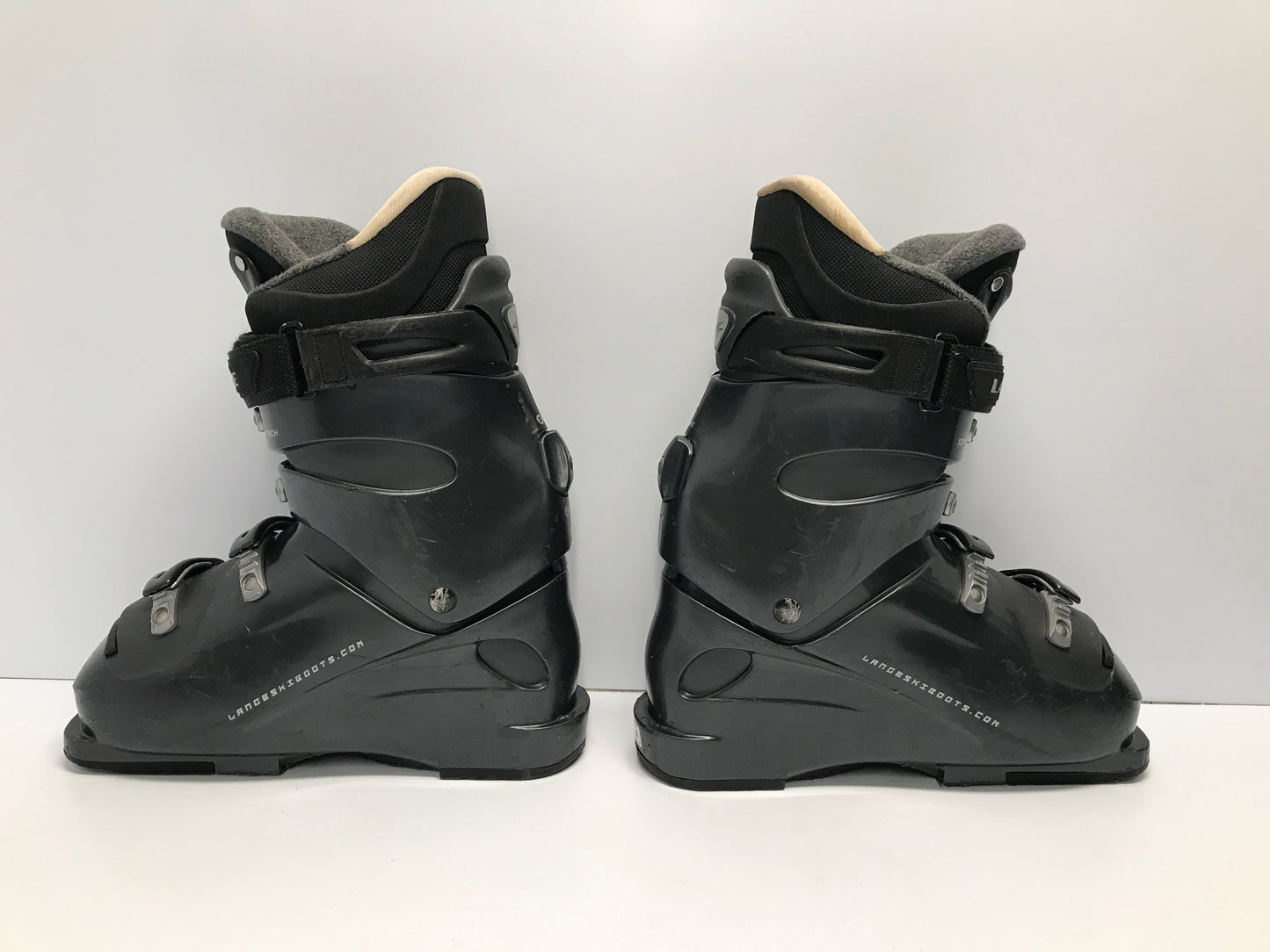 Ski Boots Mondo Size 23.0 Ladies Size 6.5 278 mm Lange Dk Grey