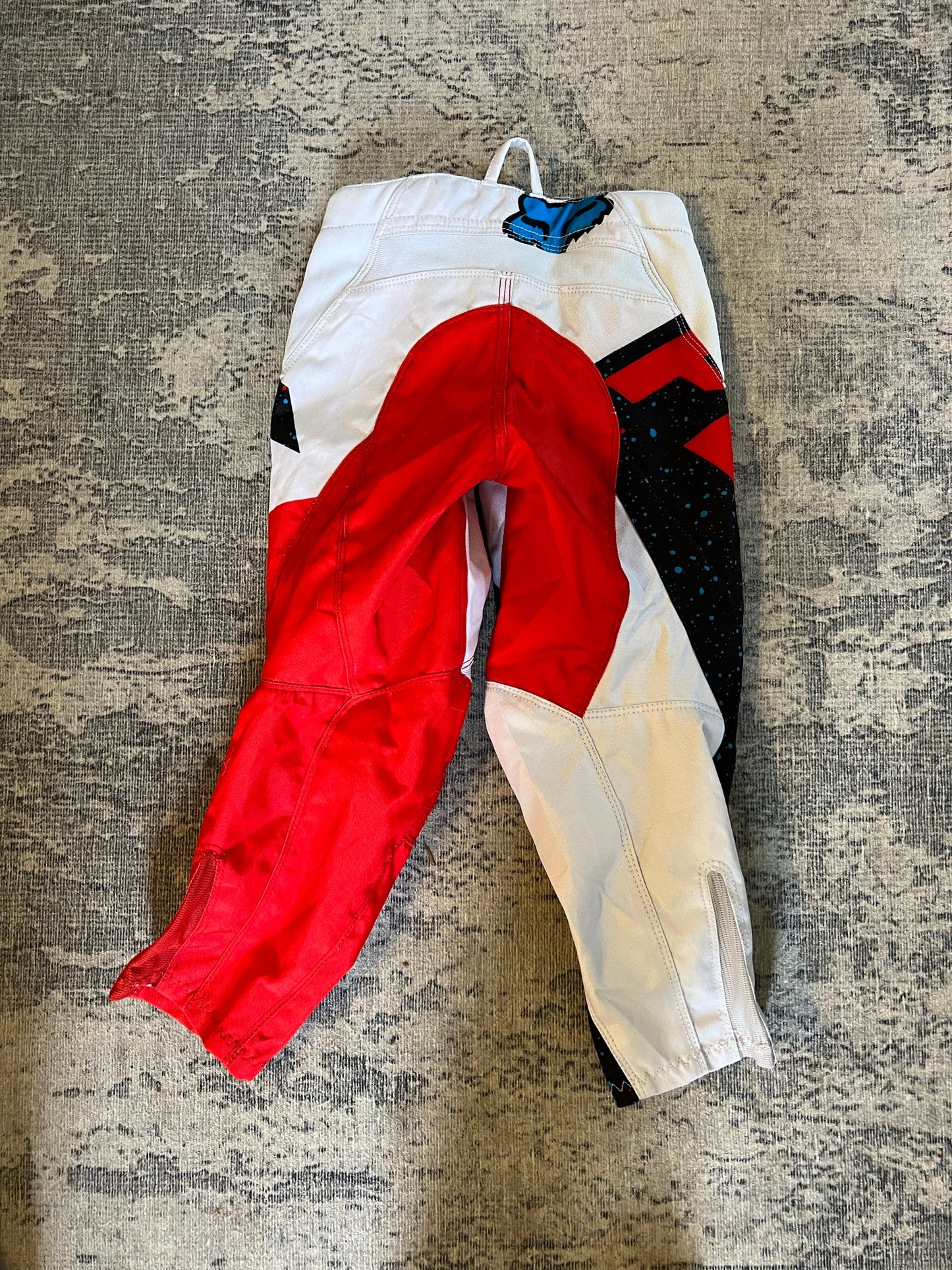 Motocross BMX Dirt Bike Child Size 5 Fox Pants Red White Black NEW