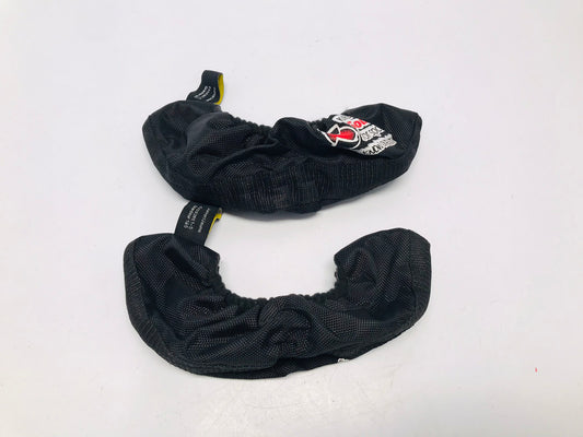 Hockey Skate Guards Black Terri Cloth Kirbies Child Shoe Size 1-5
