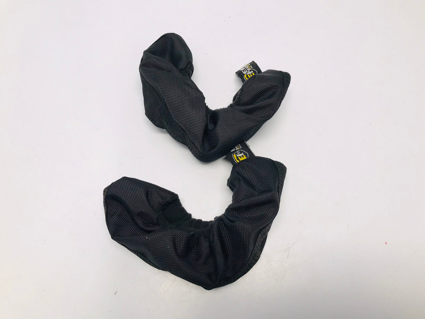 Hockey Skate Guards Black Terri Cloth Kirbies Men's Shoe Size 6-12