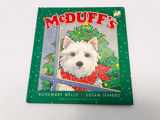 Christmas McDuff's Christmas Rosemary Wells Scotty Dog Children's Book Hardcovered