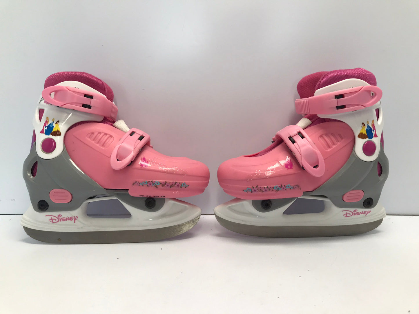 Ice Skates Child Size 9-12 Disney Lil Princess Pink Adjustable Like New