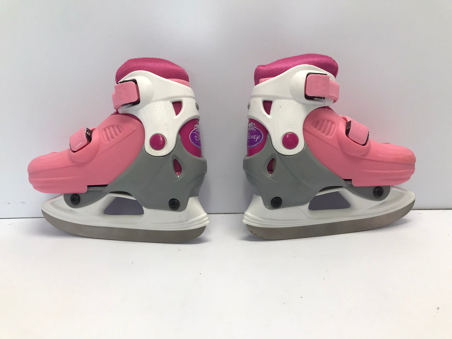 Ice Skates Child Size 9-12 Disney Lil Princess Pink Adjustable Like New