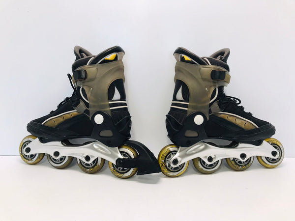 Inline Roller Skates Men's Size 8 K-2 With Rubber Wheels Used Once