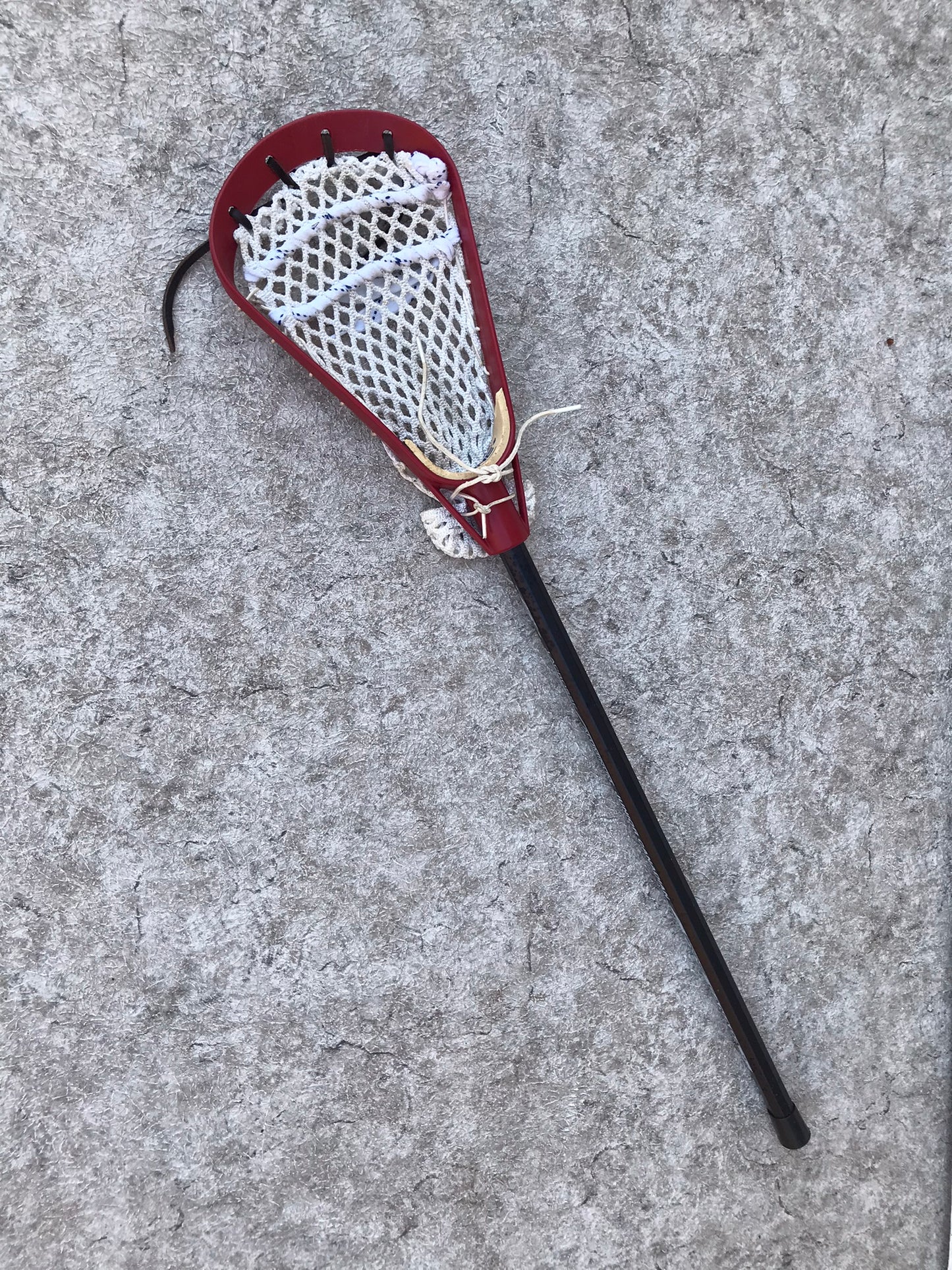 Lacrosse Stick Child Size 35 inch Brine Black Red