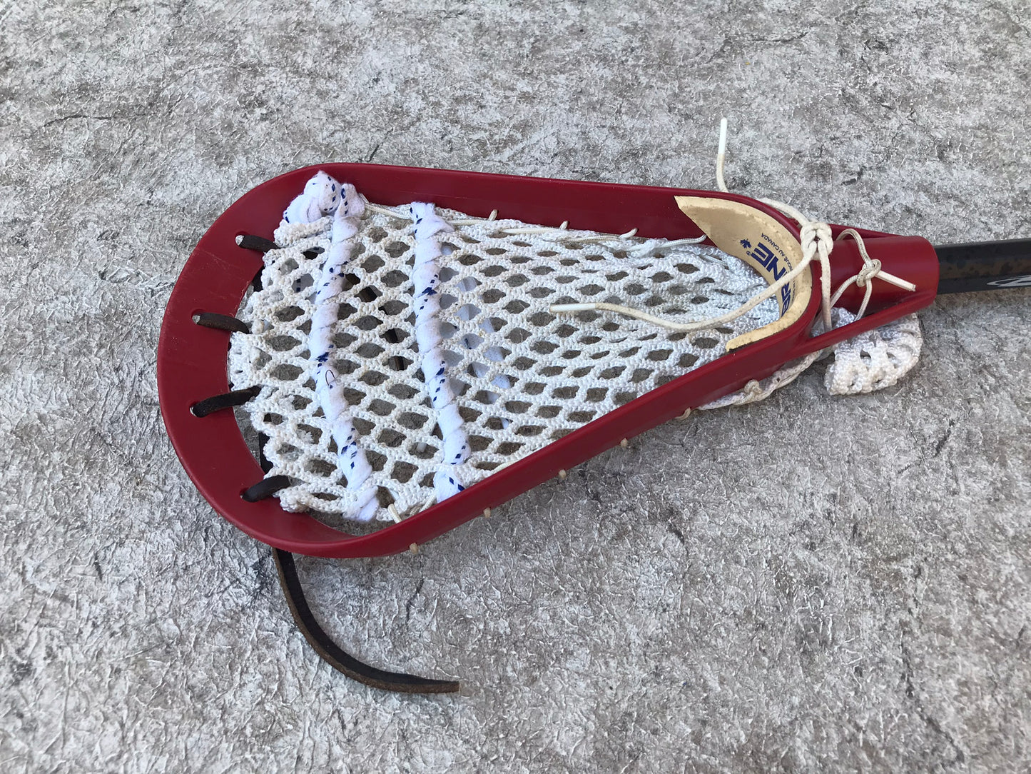 Lacrosse Stick Child Size 35 inch Brine Black Red