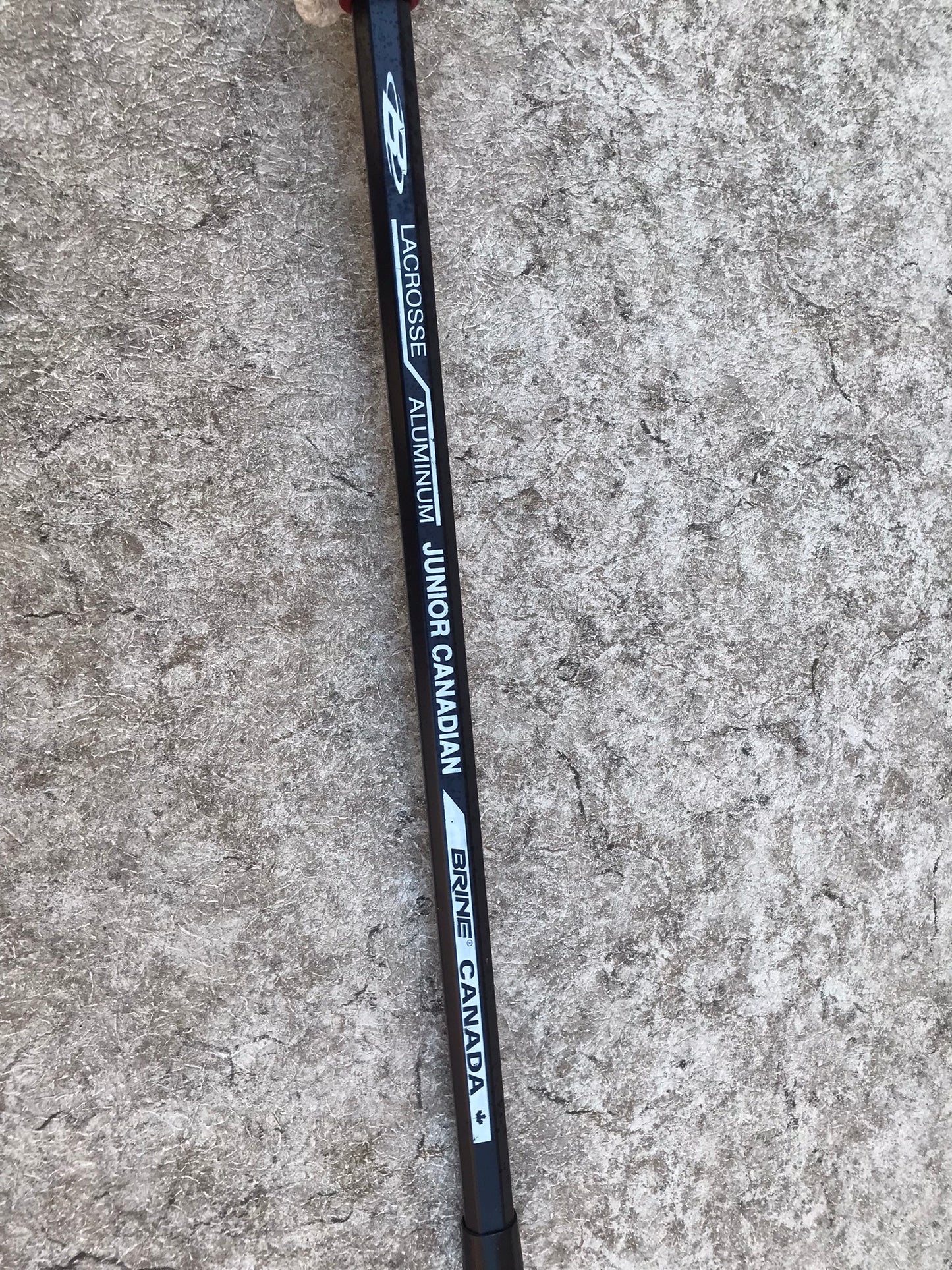 Lacrosse Stick Child Size 35 inch Brine Black Red