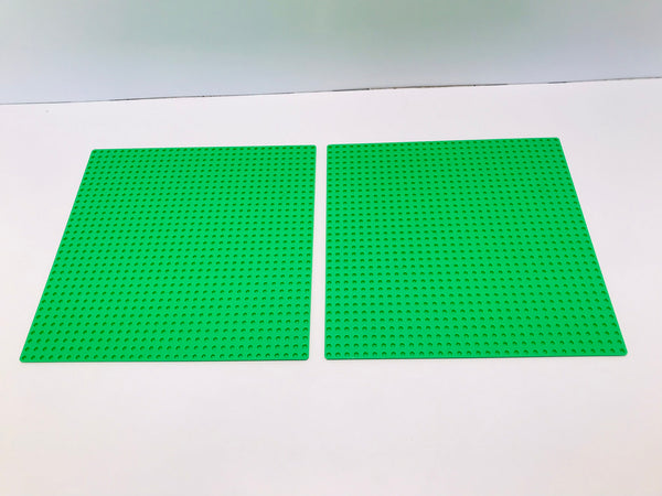 Lego Classic Green 10x10 inch Lego Base Plates Set of 2
