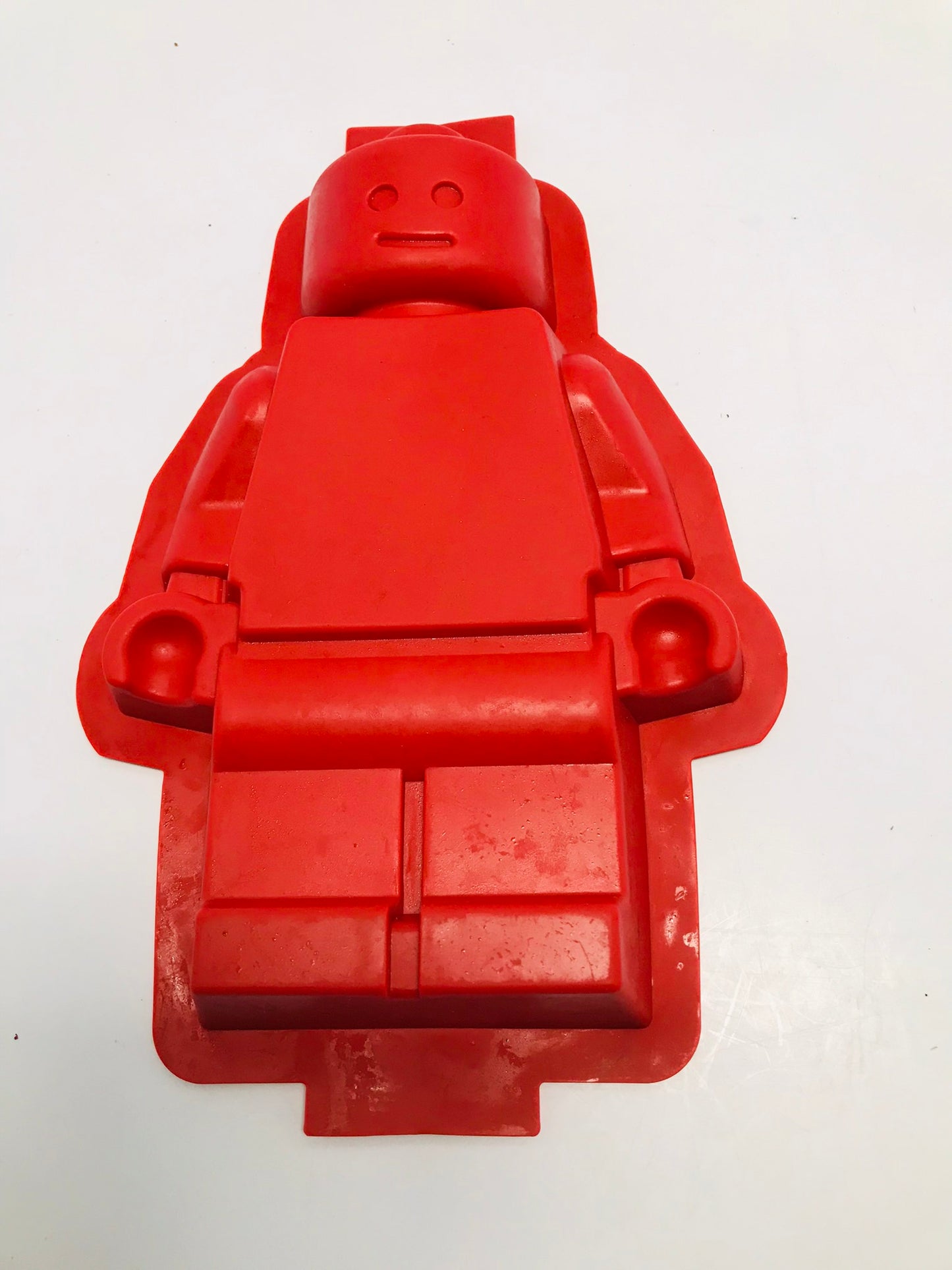 Lego Silicone Minifigure Cake Pan 12x8 inch Bricks Mold and Minifigure Mold or Ice Tray As New