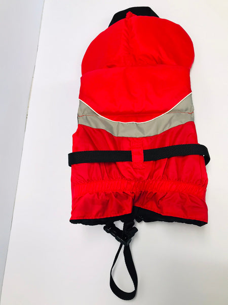 Life Jacket Child Size 30-60 Fluid Red Grey Excellent Transport Canada Approved