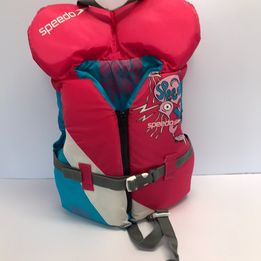 Life Jackets 30-60 lb Pink Teal Speedo Beach Swim Surf Kayak Paddleboard