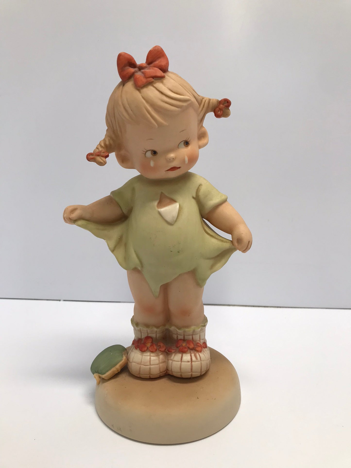 Lucie Attwell 1987 10 Inch Tall Large Baby Mommy I Teared It China Doll