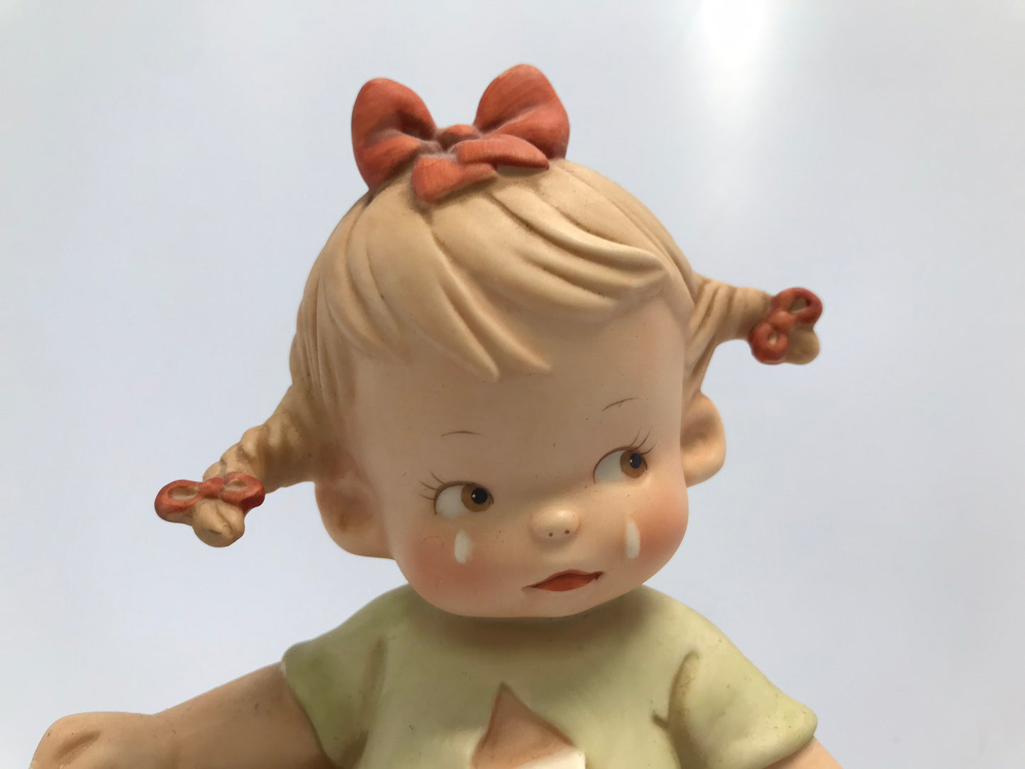 Lucie Attwell 1987 10 Inch Tall Large Baby Mommy I Teared It China Doll