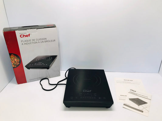 Masterchef Portiable Induction Cook Top Single Burner Touch Controls 1800 Wt