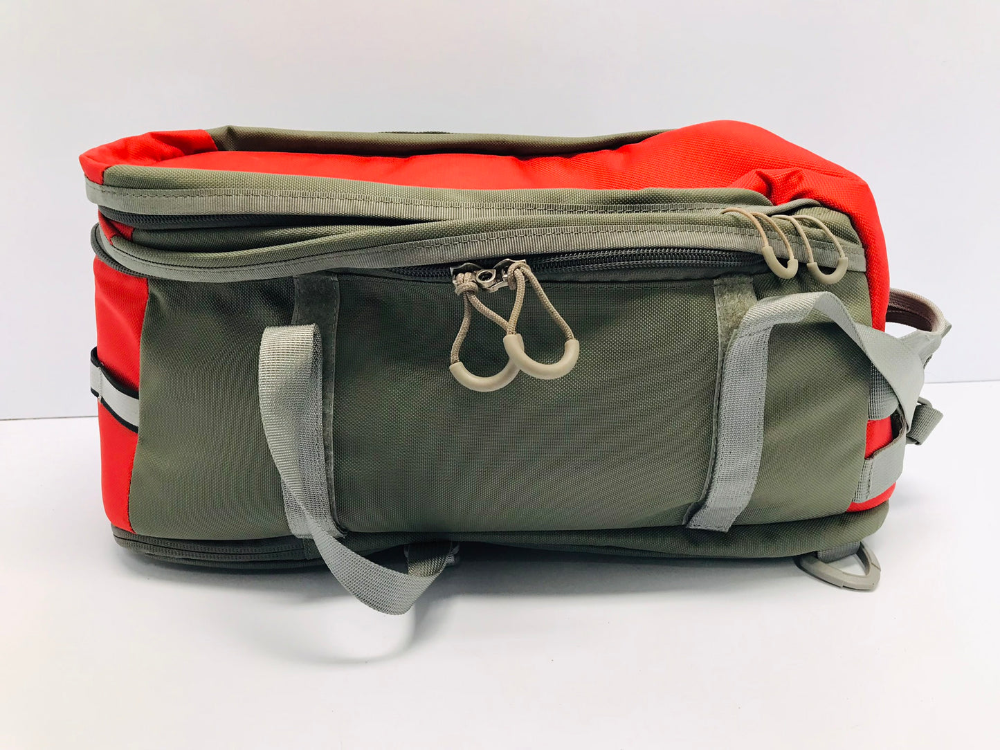 Mec Bike Back Pannel Pouch Like New Grey Tangerine