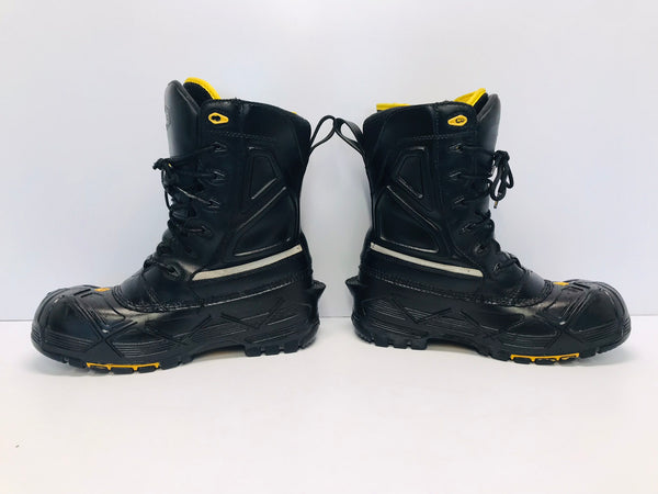 Men's Work Boots Terra Crossbow Winter With Liner Model 915615 SA Safety Badged Steel Toe Men's Size 9  Leather Upper  Excellent