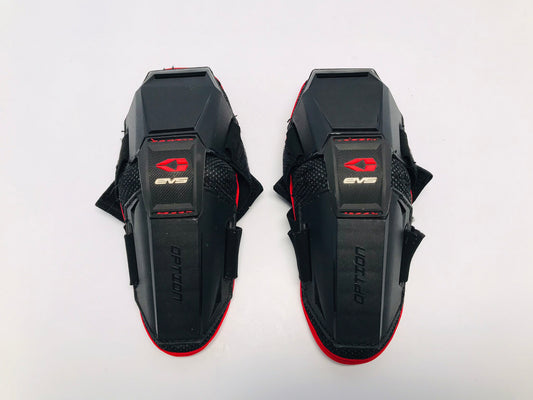 Motocross Dirt Bike BMX Child Size Youth 8 Evo Elbow Pads Black Red New Demo