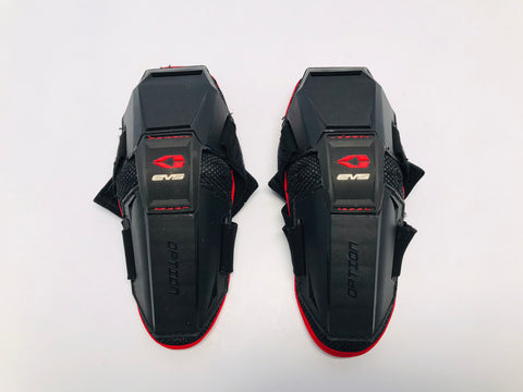 Motocross Dirt Bike BMX Child Size Youth 8 Evo Elbow Pads Black Red New Demo