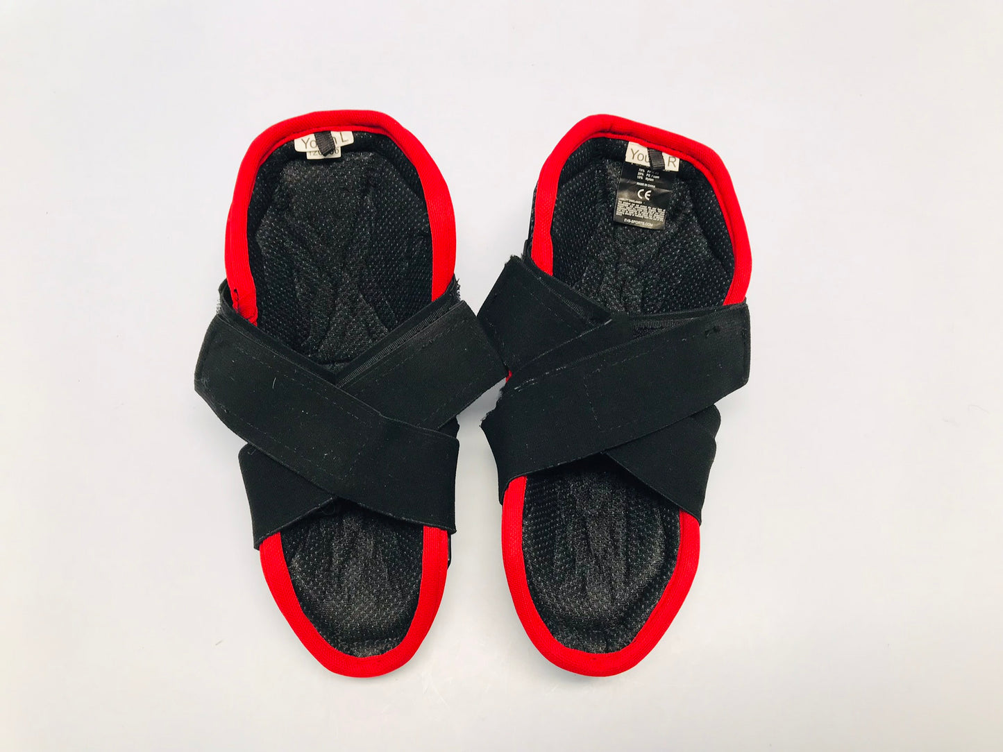 Motocross Dirt Bike BMX Child Size Youth 8 Evo Elbow Pads Black Red New Demo