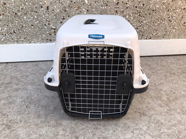 My Little Pet Shop Dog Cat Puppy Kennel Crate Excellent Patmate Compass 24 inches White Up To 25lbs