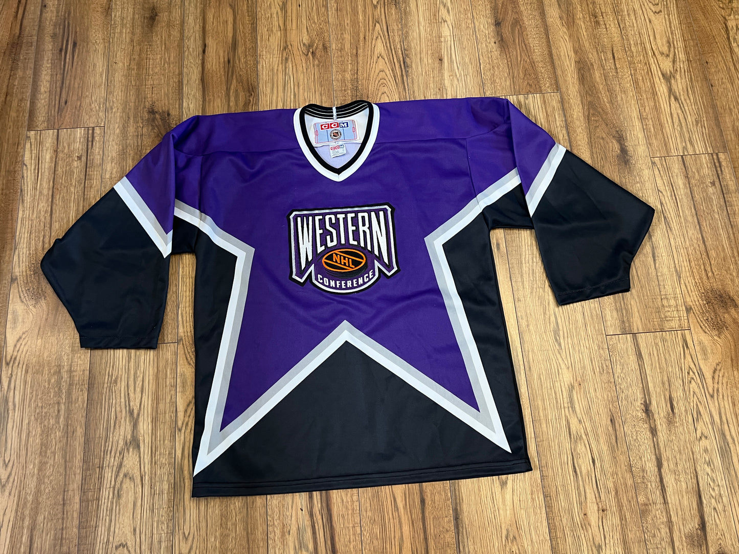 NHL Western Conference All Star Game Hockey Jersey 1994-95 Men's Medium Rare