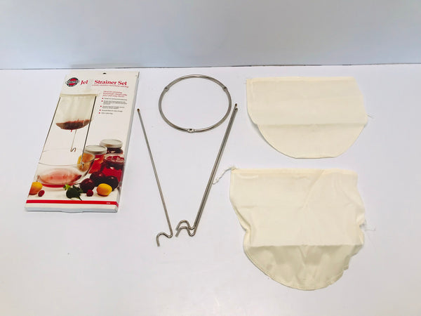 Norpro Jelly Strainer Juice or Stock Set New In Box